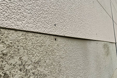 外壁の反り、浮き