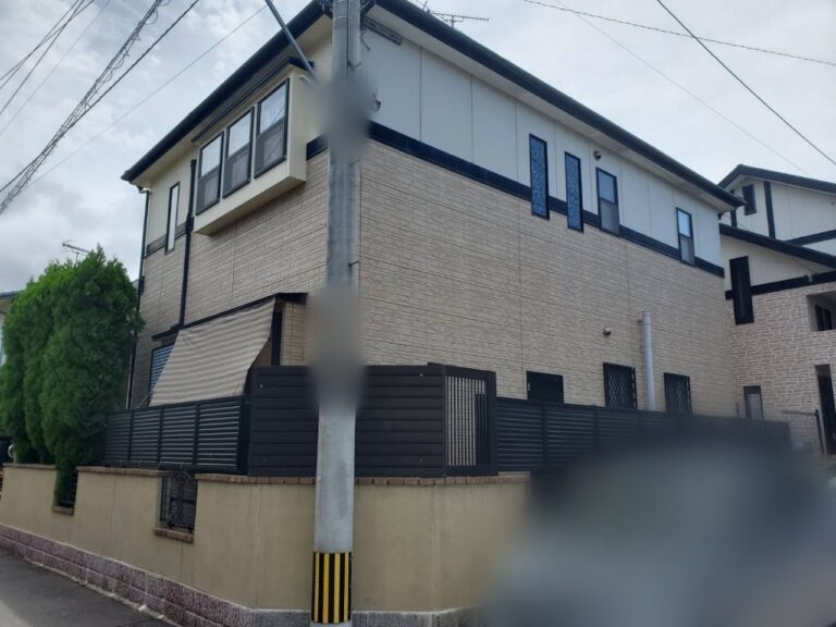 福岡県大野城市にて外壁・屋根塗装工事のビフォー・アフター