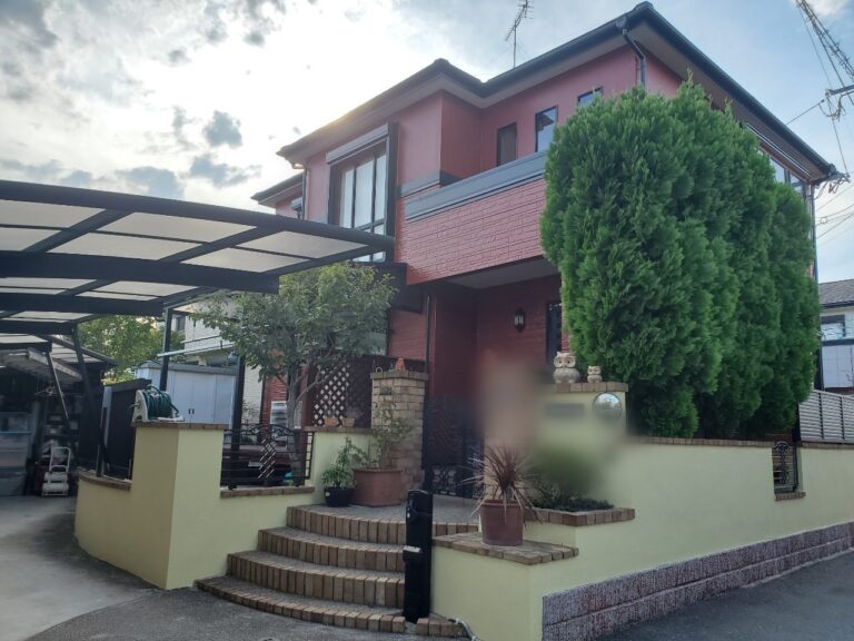 福岡県大野城市にて外壁・屋根塗装工事のビフォー・アフター