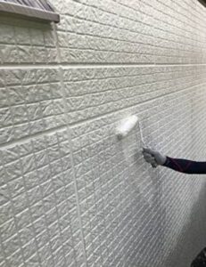外壁塗装の様子