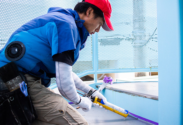 神戸市垂水区の塗装職人　長谷川塗装工業