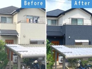 愛知県名古屋市中川区にて外壁・屋根塗装工事