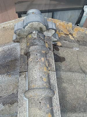 セメント瓦塗装工事 施工前