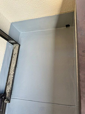 ベランダ防水塗装工事 施工後