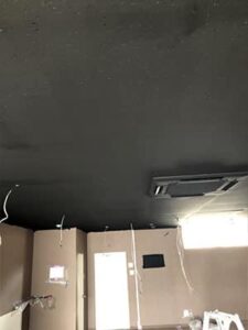 店舗の内装（天井）塗装工事 完工
