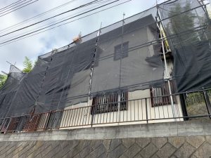 磯子区外壁塗装、屋根工事施工前