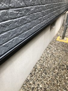 水切り二回目塗装