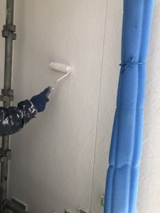 外壁塗装（上塗り）