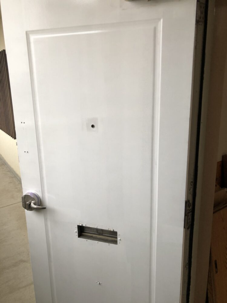玄関ドア塗装