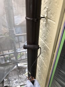 縦樋塗装