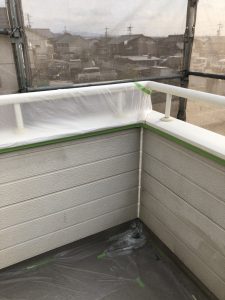 シーリング作業