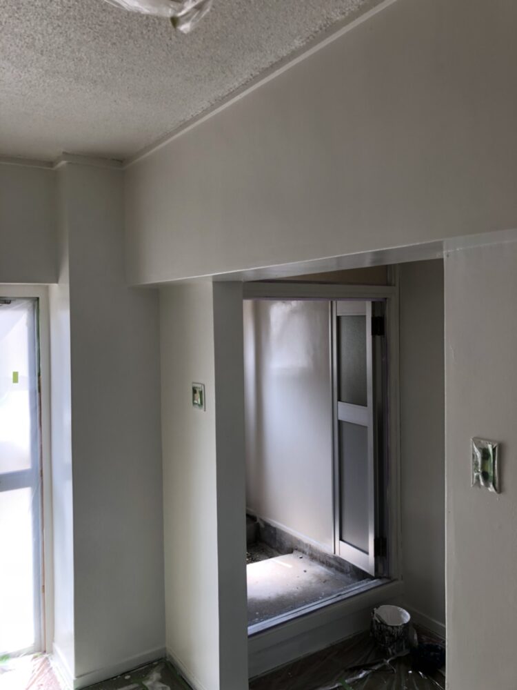 社宅の室内塗装