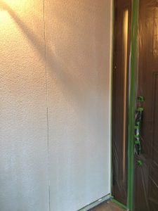 外壁の下塗り