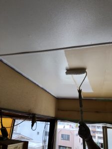 壁の塗装