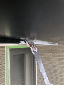 鼻隠し下塗り