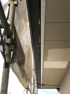 鼻隠し下塗り