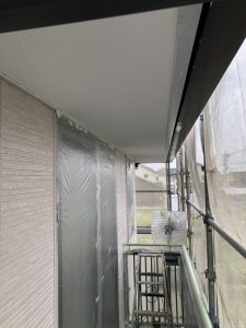 軒天の塗装