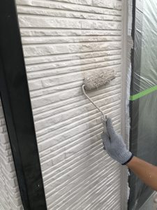 外壁　中塗り・上塗り