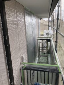 上塗り完了
