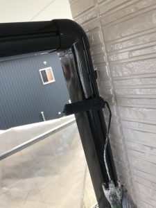 軒樋 縦樋の塗装