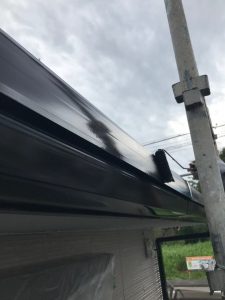 鼻隠しの塗装