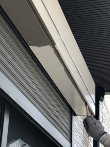 シャッターＢＯＸ塗装