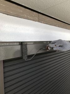 シャッターＢＯＸ塗装