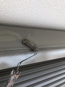 シャッターＢＯＸ塗装
