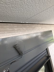 シャッターＢＯＸ塗装