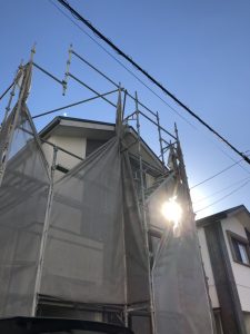 足場設置