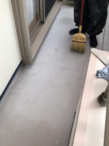 清掃の様子