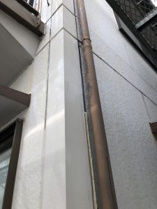 外壁シーリング作業