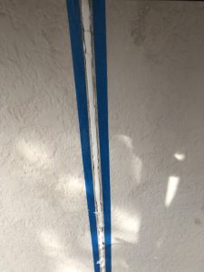 外壁シーリング作業