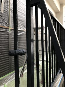 手摺・鉄骨階段の塗装