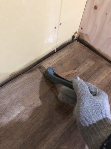 2回目の塗装の様子