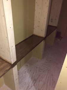 2回目の塗装の様子