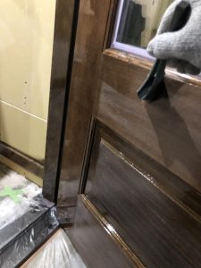 3回目の塗装の様子