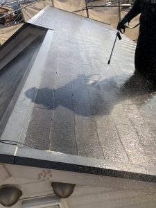 高圧洗浄・養生作業