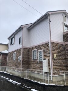 松本市にて築15年戸建て外壁塗装・屋根塗装・防水工事　施工後写真