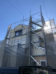 松本市にて外壁塗装（築20年の2階建て戸建て住宅）　施工後写真