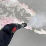 下地処理（高圧洗浄）