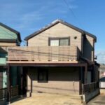 千葉市稲毛区にて外壁塗装・木製フェンスの撤去交換〈色褪せ〉